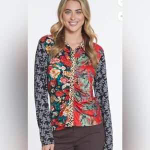 Tru Luxe shirt -very flattering shirt!!